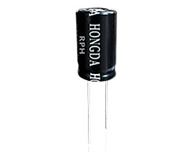 RPH Series, Radial Aluminum Electrolytic Capacitors, 125C Guaranteed Low ESR at high frequency